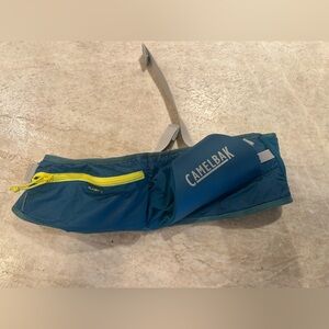 CamelBak Delaney Teal Hydration Pack with yellow Accents